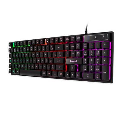TECLADO GAMER TGT NEGEV RAINBOW RGB, TGT-NEG-01